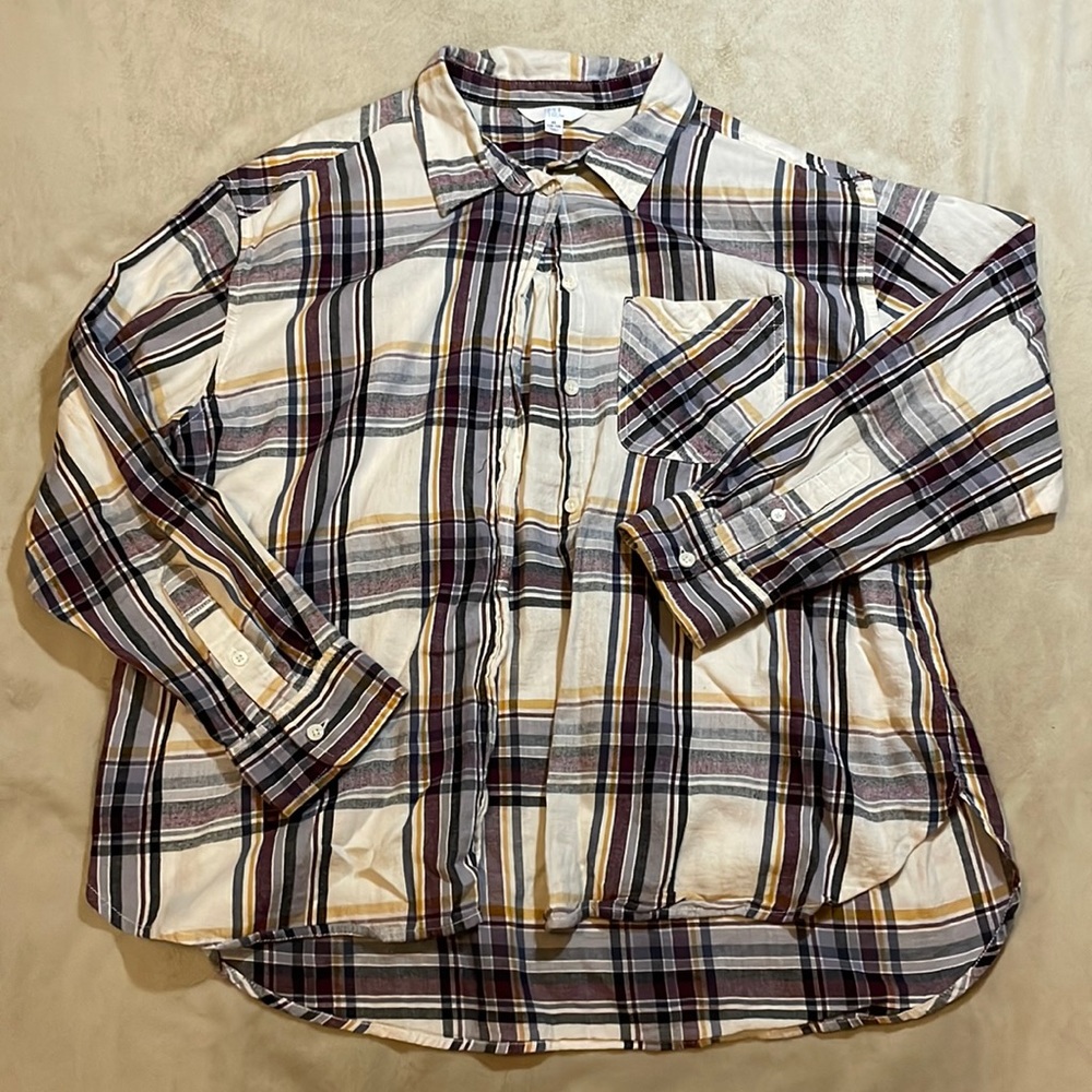 Womens plaid flannel